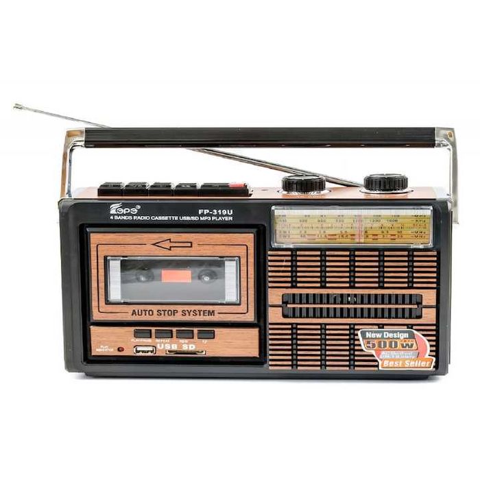 Radio casetofon portabil cu MP3 Player