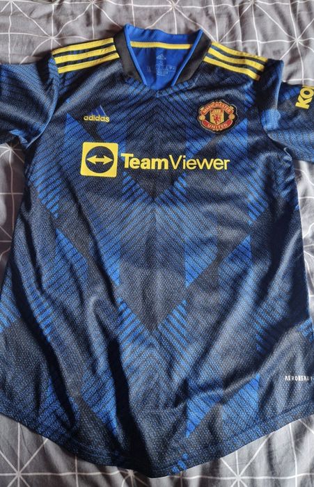 "Оригинална тениска Манчестър Юнайтед-трети екип 21/22, Adidas, (Нова)