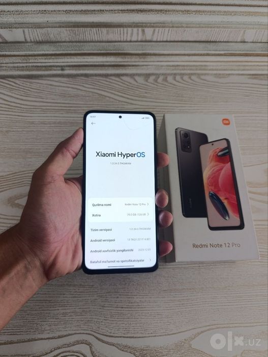 Redmi note 12 pro (128 gb)