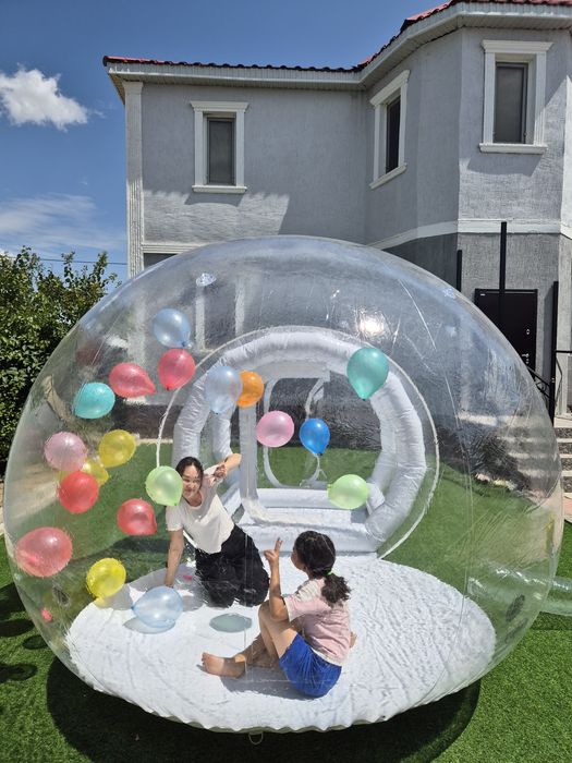 Бабл Хаус, батут