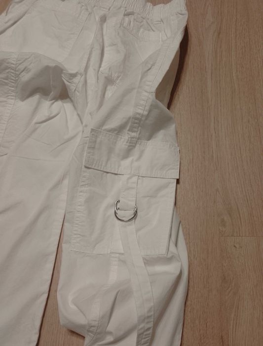 Pantaloni 100% bumbac cargo de vară Terranova