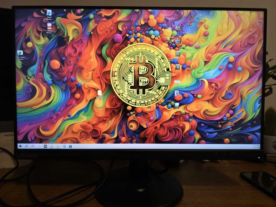 Monitor LED VA Lenovo D24-45, 23.8", Full HD (1920x1080), 75Hz
