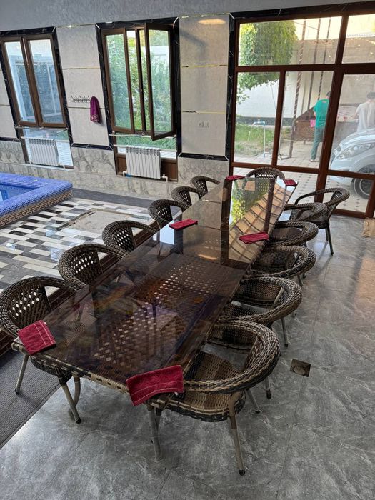 Сауна бассейн,биляард,плестешин ойилавийлар болалалари бн дам олиш учу