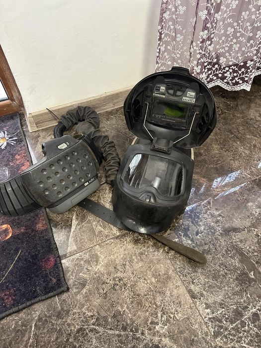 Masti cu acumulator universal si 3M si baterie rezerva si filtru si ge