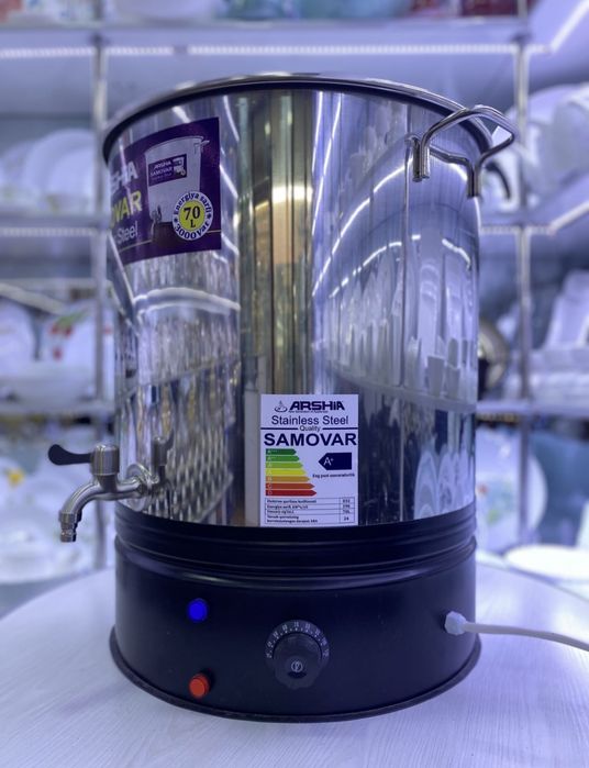 Samovar restoration choyxona Kafe uchun Juda qulay samovar