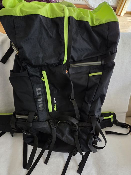 Vand rucsac negru Millet Ubic 50+10