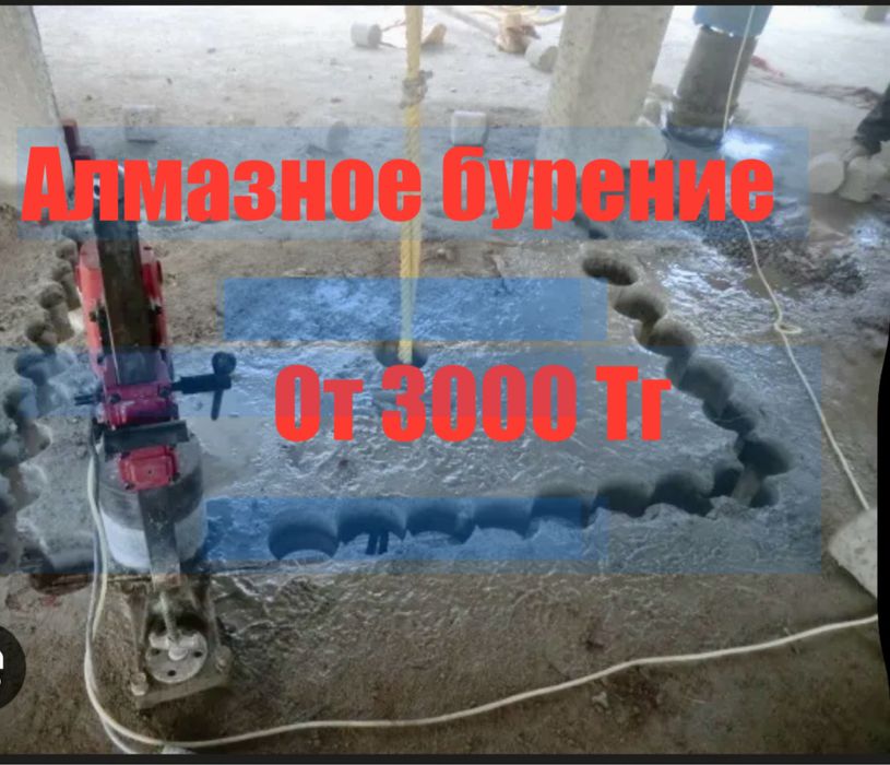 Алмазное бурение, Сверление