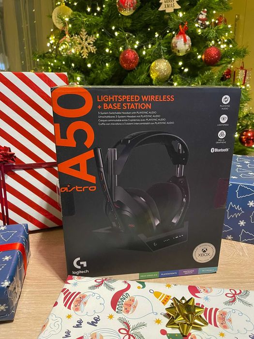 Casti Gaming wireless Logitech Astro A50 Statie incarcare Noi Sigilate