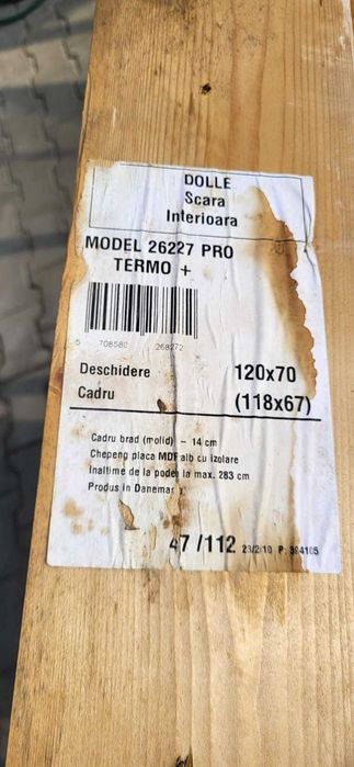 vand scara extensibila 120 x 70 cm