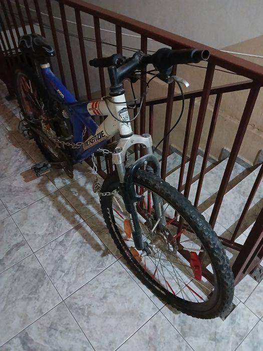 Bicicleta 26 "  suspensi fata spate