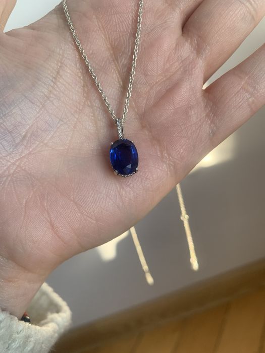 Pandora колие Синя лагуна