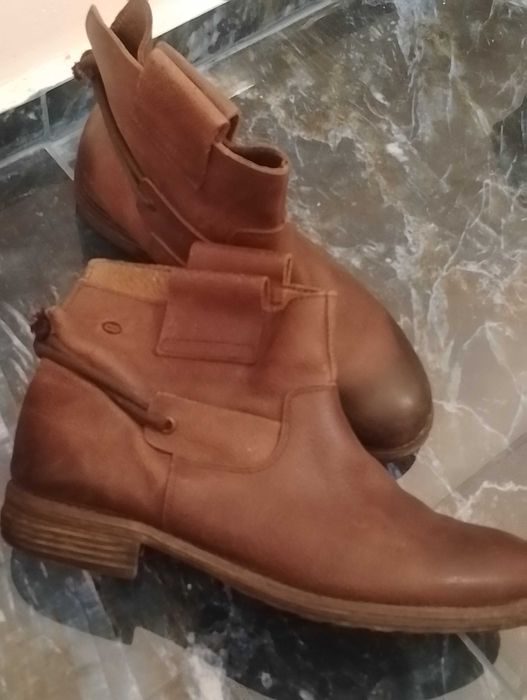 Мъжки зимни боти висококачествена естествена кожа