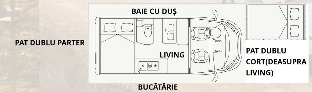 Inchiriere campervan Laika Kosmo 6.0