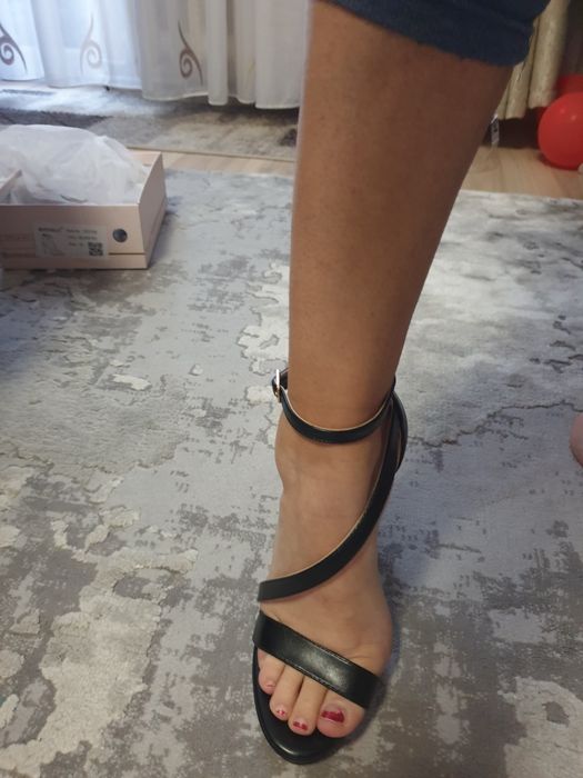 Sandale cu toc 12 cm