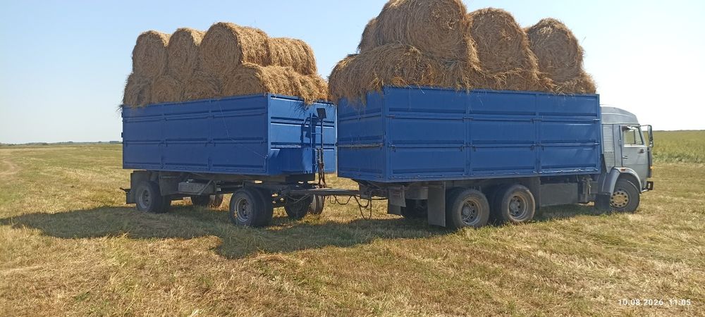 луговое сено, рулонды 300кг