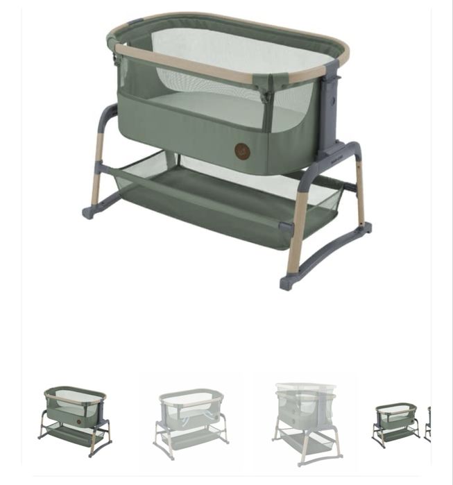 Продаю детскую приставную кровать Maxi-Cosi  Iora Air Beyond green.