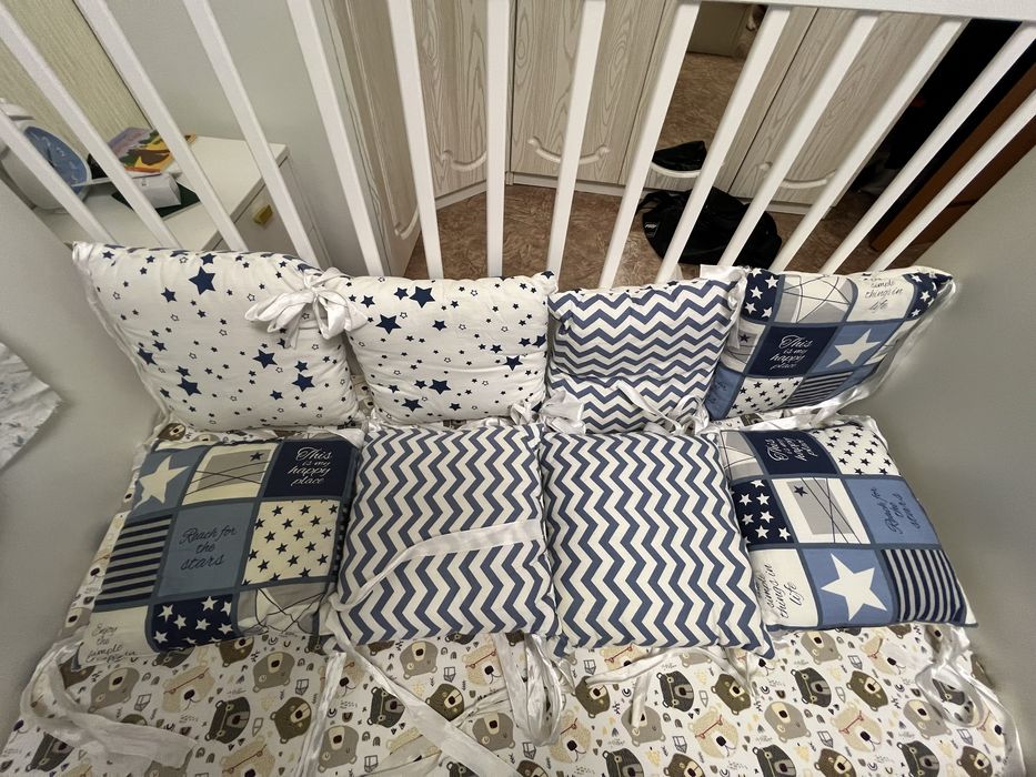 Бортики на детскую кровать