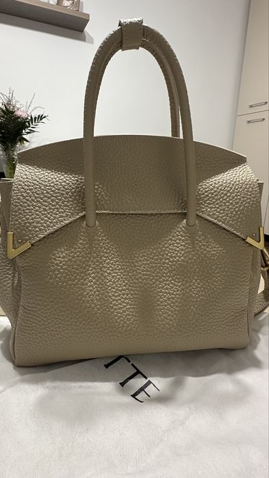 Geantă Musette,model Ariane GM,nouă,din piele naturală