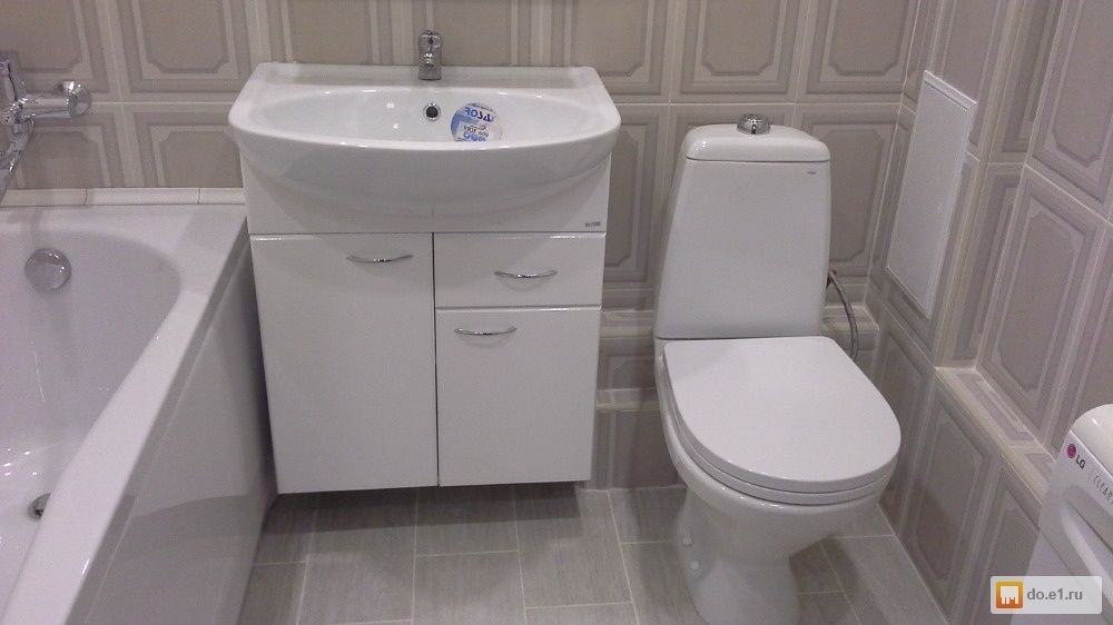 Ванна, туалет, балкон под ключ