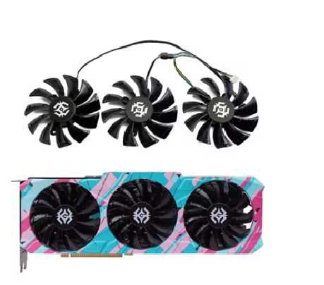 Set ventilatoare GA92S2U 0.46A RTX3080 ZOTAC GeForce RTX 3090 - 3060