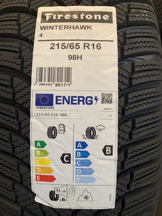 Нови зимни гуми FIRESTONE WINTERHAWK 4 215/65R16 98H НОВ DOT