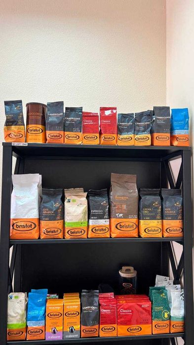 Зерновой и молотый кофе Bristot из Италии. Оптом и в розницу.