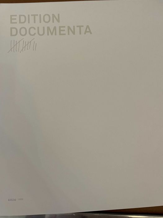 Fotografie originală Documenta 12 – semnat Allan Sekula, ediție de colecție