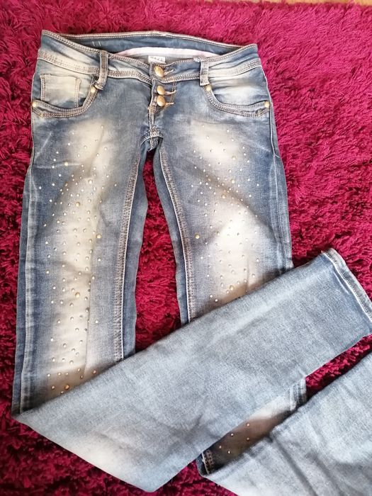 Blugi damă cu talie joasă mărime Xs