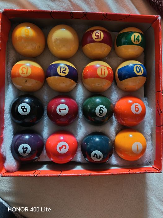 Bile biliard vintage 8"