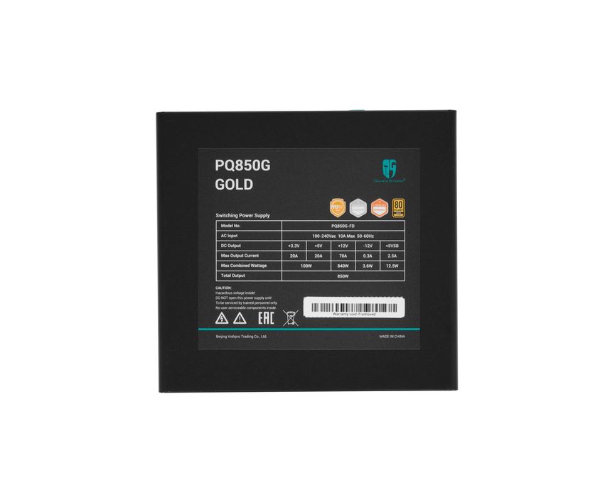 ' Блок питания DeepCool PQ850G (850W / 80 PLUS Gold / Modular)