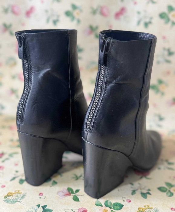 Botine elegante Musette din piele naturală