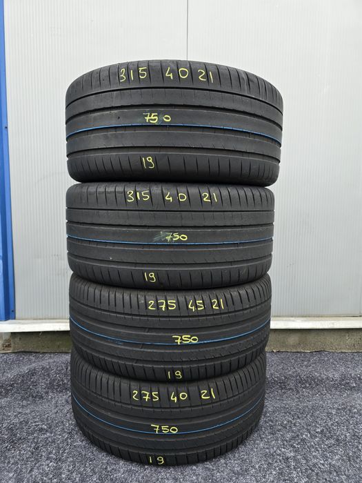 Set 275 45 21  315 40 21 michelin