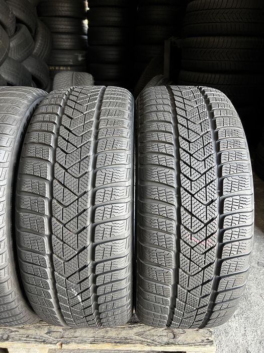 4 anvelope iarna 255/40/18 + 225/45/18 , Pirelli , RunFlat , BMW* , DOT 2024 , 6-7 mm !