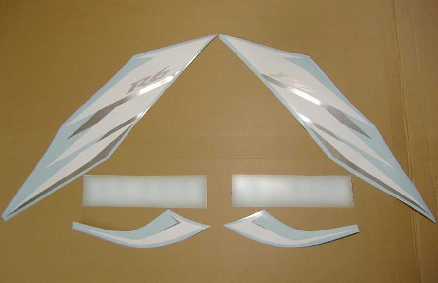 Стикери Yamaha R6 трето поколение 2006г-2007г лепенки Ямаха р6 rj11