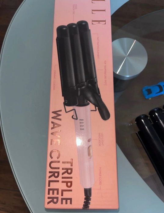 Placă de păr Triple Wave Curler