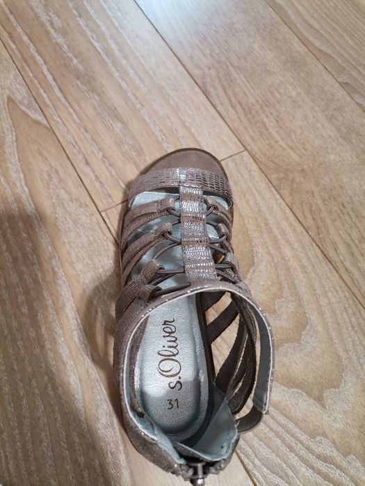 Сандали для девочки 31 размер кожа