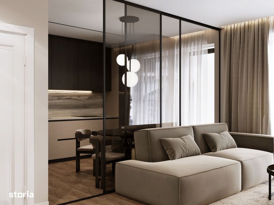 Avans de doar 10%! Apartament 1 cameră Horizon City si Parcare inclusă