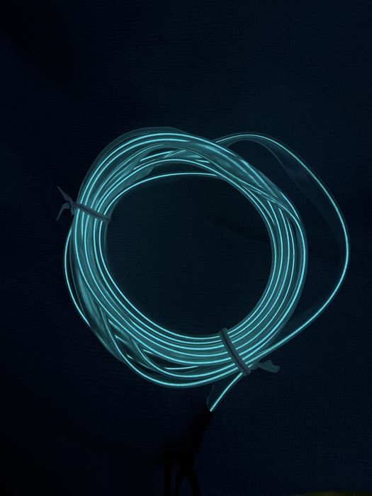 Neon Lumina Ambientala Auto 3M Albastru deschis