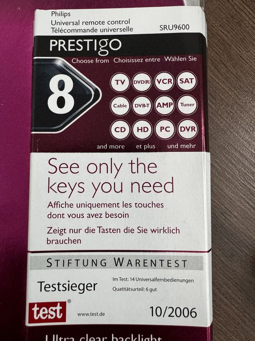 Универсальный пульт для всех устройств