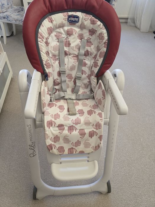 Scaun de masa bebeluși  5 in 1 Chicco Polly Progress