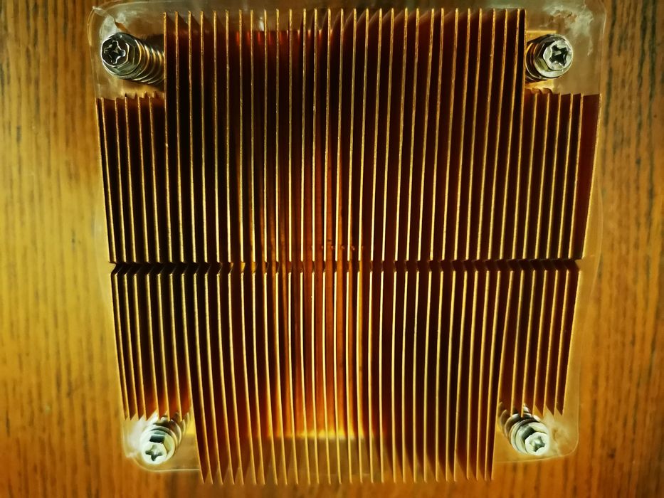 Radiator cupru masiv pentru socket LGA1151