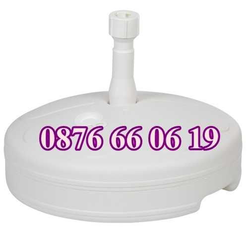 Градински чадъри, кръгъл и правоъгълен градински чадър с калъф