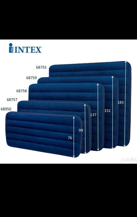 Надувные матрасы. Intex. Гарантия