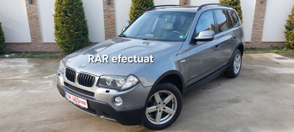 RAR efectuat‼️BMW X3-2.0d-X/drive 177cp‼️(4x4) EURO 5B-An 2010 ‼️