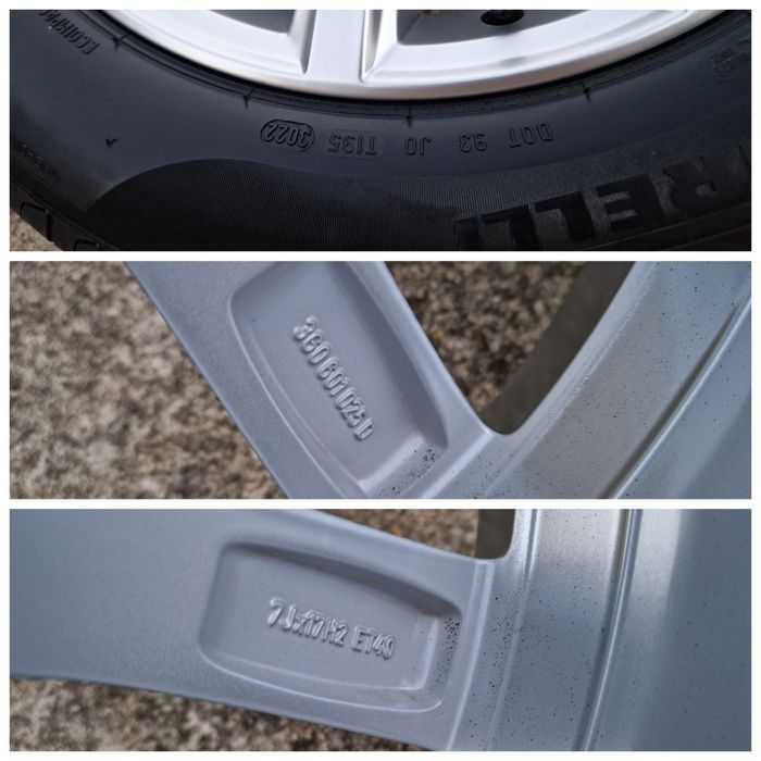 Roti/Jante London Vw Passat B8 anvelope vara 215 55 17 -relativ Noi