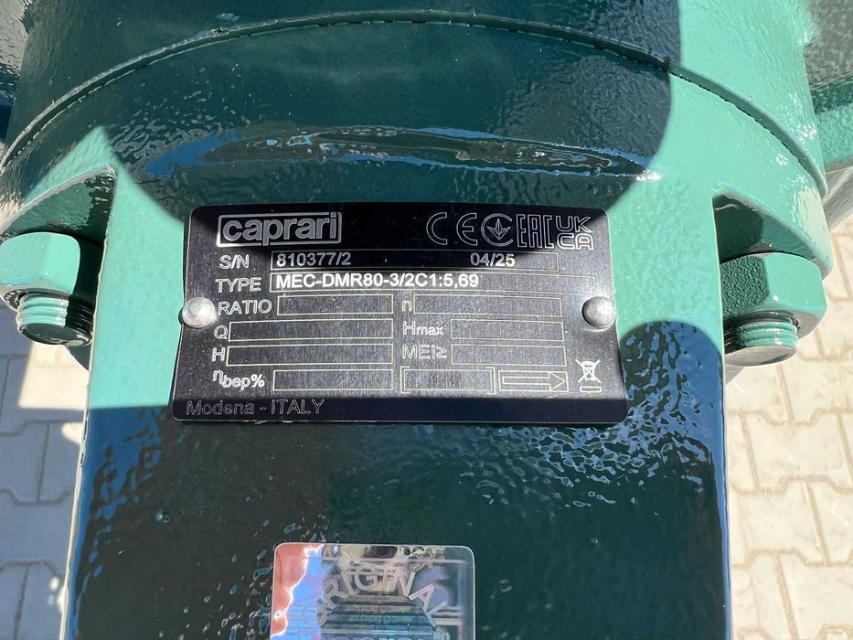 Pompa irigatii Caprari MEC DMR80-3/2C (180 m3 - 10 bari) - Noua