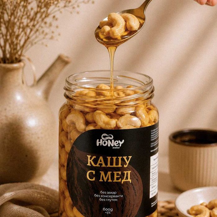 Кашу с натурален липов мед