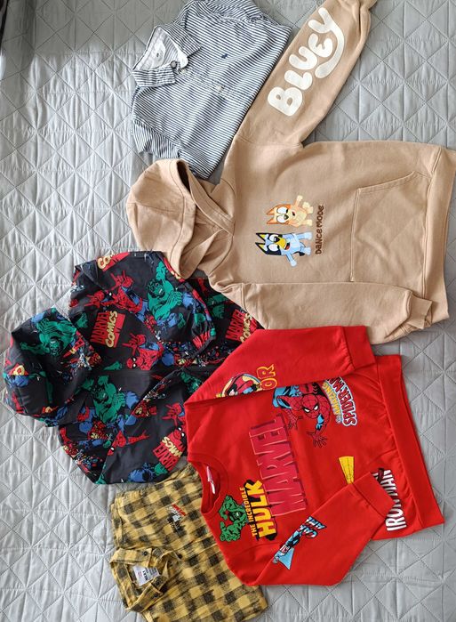 Дрехи за момче, размер 128