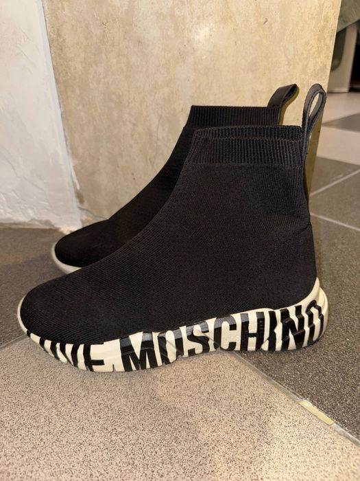 Маратонки  чорап Moschino