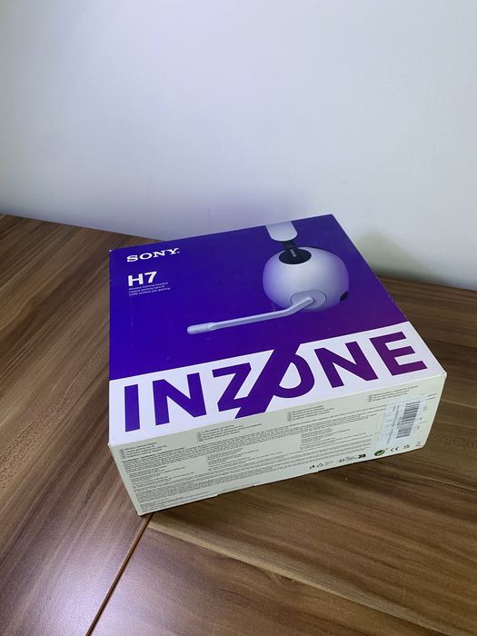 Wireless Gaming Headset Sony Inzone H7, WH-G700, White, Sigilat